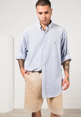 VINTAGE 80S POLO RALPH LAUREN SHIRT / 0080 / 405