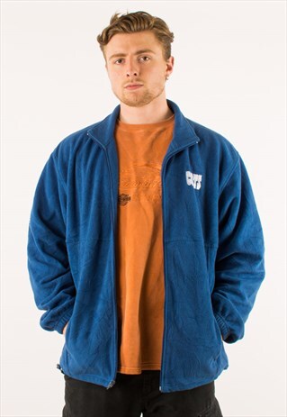 VINTAGE BLUE INDIANAPOLIS COLTS FULL ZIP FLEECE