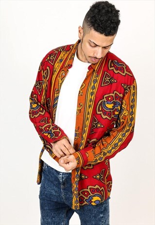 VINTAGE PATTERNED SHIRT S324