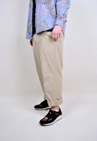VINTAGE RALPH LAUREN PANTS, POLO RL CHINOS TROUSERS
