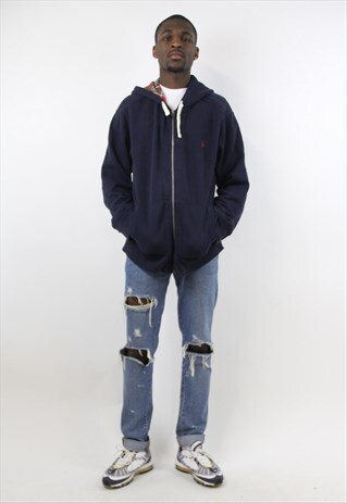 VINTAGE POLO RALPH LAUREN ZIP UP HOODIE