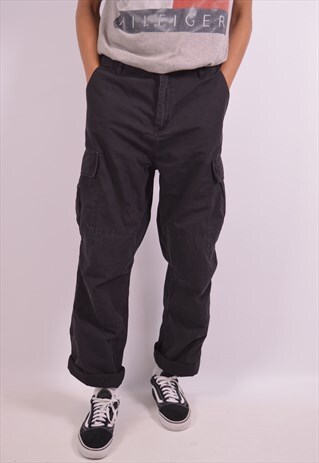 VINTAGE CARHARTT CARGO TROUSERS BLACK
