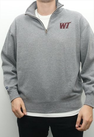 jansport quarter zip sweatshirt