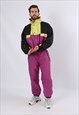 VINTAGE 90'S GIGI RIZZI SKI SUIT SHORT LENGTH M / L 42" (7DC