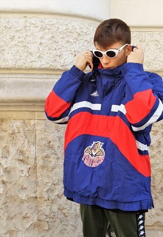 NHL PUFFER BOMBER VINTAGE 90'S PANTHERS SHELL 9-23