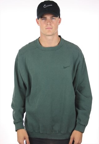 VINTAGE NIKE SMALL LOGO SWEATSHIRT JUMPER