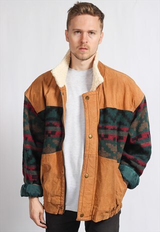 VINTAGE AZTEC FESTIVAL JACKET