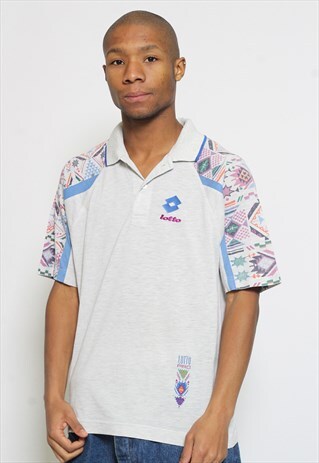 VINTAGE LOTTO FOR BORIS BECKER POLO SHIRT