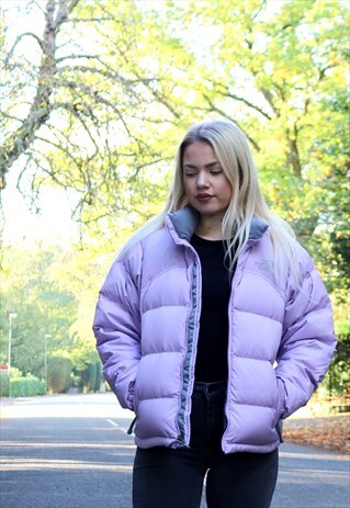 RARE LILAC THE NORTH FACE PUFFER 700