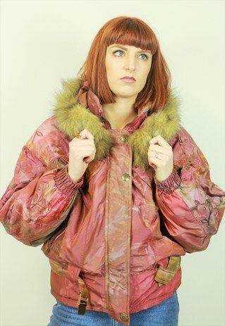 VINTAGE PINK 90S JACKET