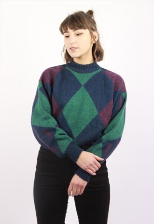 VINTAGE PATTERNED JUMPER