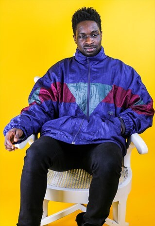MULTI-COLOUR WINDBREAKER LIGHTWEIGHT SHELL JACKET