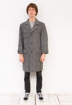 BERONI Vintage men's UK 40 US Jacket Wool Tweed Coat EU 50 
