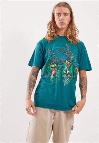 VINTAGE FROG GRAPHIC T-SHIRT