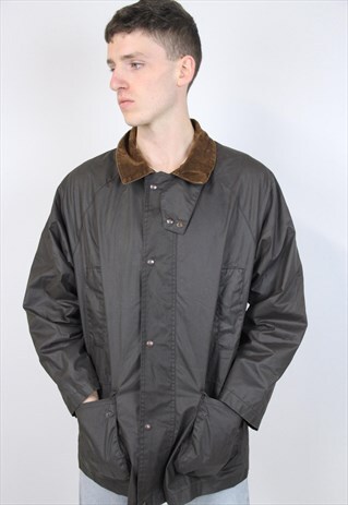 VINTAGE 90S BROWN WAX JACKET