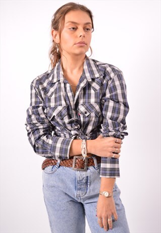 VINTAGE LEVI'S SHIRT CHECK MULTI
