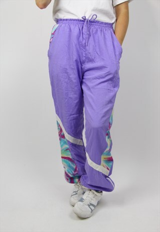 VINTAGE PATTERNED TRACKSUIT BOTTOMS