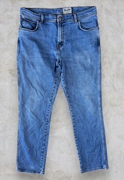 Wrangler Texas Jeans Blue Straight Leg Men's W36 L32