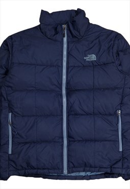The North Face 550 Puffer Jacket In Blue Size Large