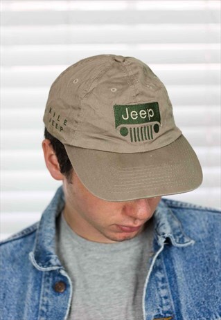 VINTAGE JEEP BASEBALL CAP LOGO 90S ONE SIZE 2.1
