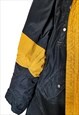 Y2K MEN'S NFL PITTSBURGH STEELERS PARKA COAT BLACK SIZE XL