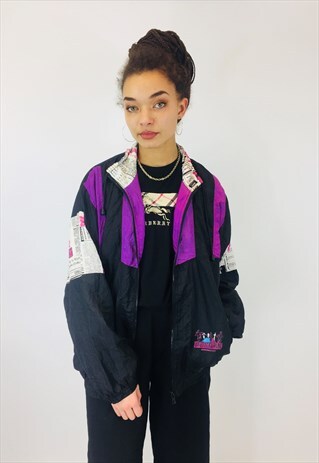 VINTAGE FESTIVAL 80S RAVE WINDBREAKER JACKET