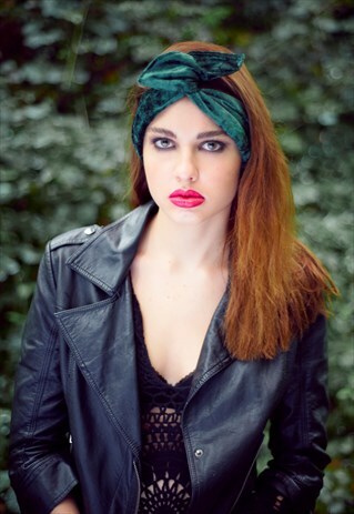 HEAD WRAP, HAIR WRAP, DOLLY BOW