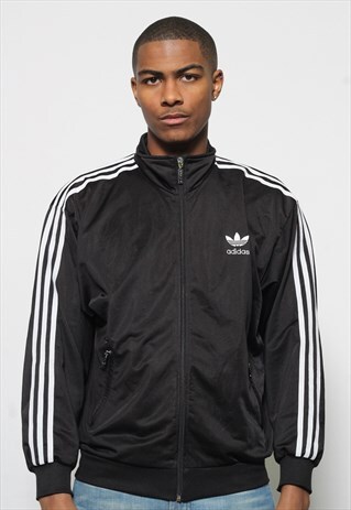 VINTAGE ADIDAS ORGINALS TRACK JACKET BLACK
