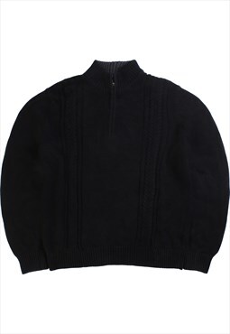 Vintage  Calvin Klein Jumper / Sweater Quarter Zip Knitted