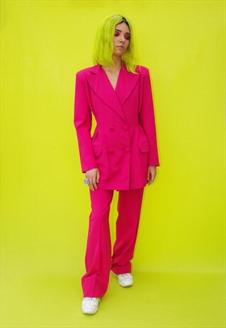 FUXIA WIDE LEG PANTS