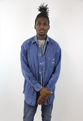 VINTAGE ARMANI DENIM SHIRT