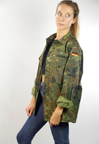 ARMY SHIRT VINTAGE / MILITARY SHIRT / VINTAGE