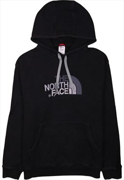 Vintage 90's The North Face Hoodie Spellout Black XLarge