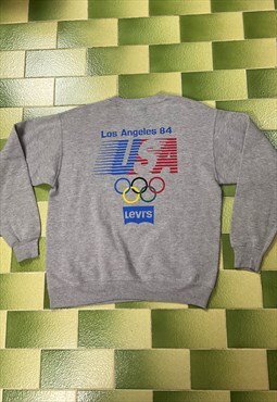 Vintage Levis 1984 Los Angeles Olympics Sweatshirt Crewneck