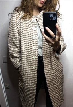 Pastel Tweed Ladies City Coat 