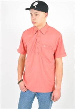Vintage polo shirt in pink