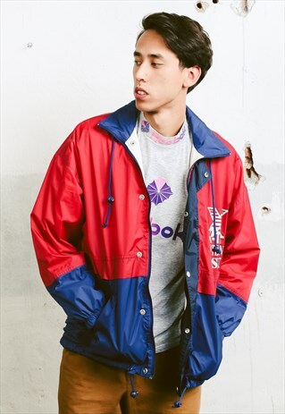 VINTAGE 80S THICK RAIN JACKET