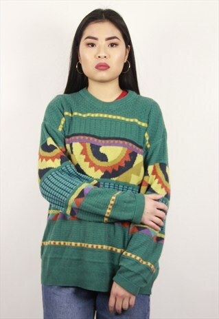 VINTAGE PATTERNED JUMPER
