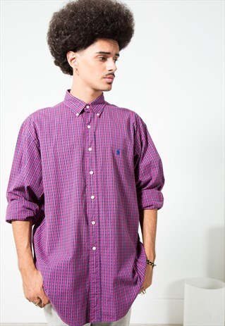 VINTAGE POLO RALPH LAUREN SHIRT / S4839