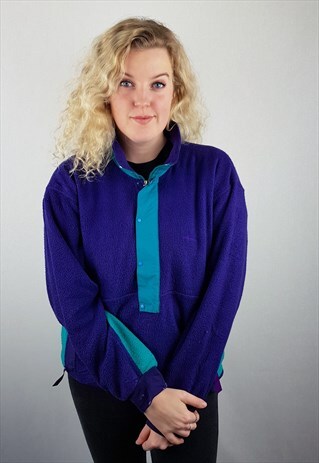 VINTAGE PATAGONIA 1/4 ZIP FLEECE
