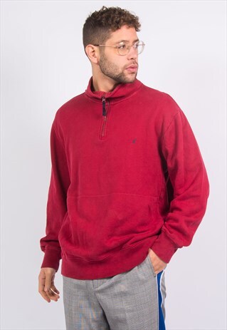 NAUTICA 1/4 ZIP SWEATSHIRT