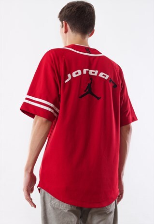 VINTAGE AIR JORDAN TOP SHIRT 90S RED