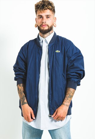 VINTAGE 90S LACOSTE BOMBER JACKET / S5682