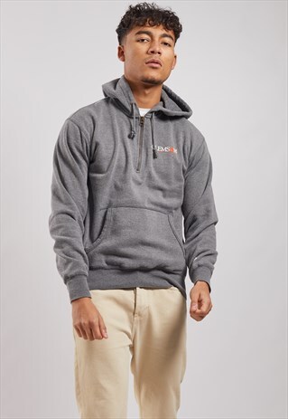 VINTAGE CHAMPION CLEMSON 1/4 ZIP HOODIE
