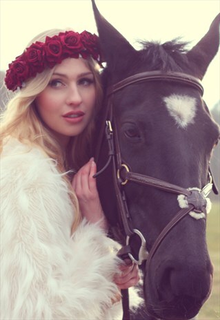 VELVET ROSE CROWN