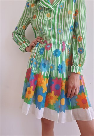 70S FLORAL DRESS