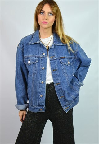VINTAGE 90S BLUE DENIM JACKET