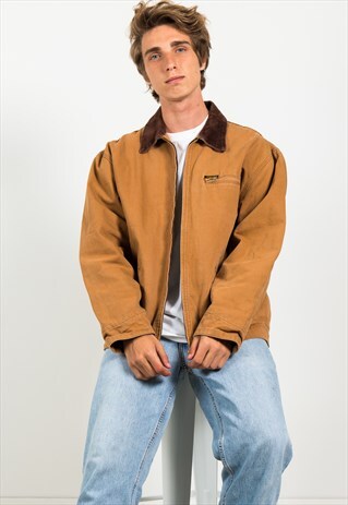 VINTAGE 80S ORIGINAL WRANGLER LINED JACKET / S4984