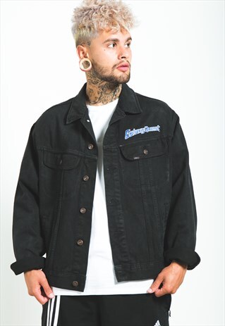VINTAGE 80S ORIGINAL LEE BASIC DENIM JACKET/ S6723