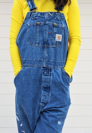 90S VINTAGE DENIM OVERALLS DUNGAREES